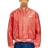 l-difordi-20th Blouson aviateur en cuir avec logo Diesel