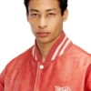 l-difordi-20th Blouson aviateur en cuir avec logo Diesel