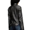 l-egrad Veste en cuir vieilli