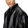 l-khat Blouson aviateur en cuir ciré