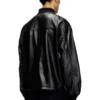 l-khat Blouson aviateur en cuir ciré