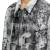 l-pylon-a Blouson en cuir traité