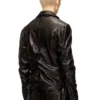 l-uncan Veste motard en cuir bouilli