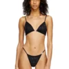 luna-dnm Soutien-gorge triangle en microfibre avec cristaux