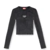 m-anchor-a Pull court avec logo découpé