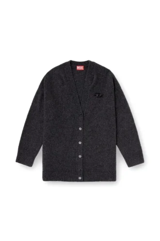 m-areela Cardigan en laine et alpaga mélangés