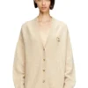m-areela Cardigan en laine et alpaga mélangés
