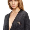m-areela Cardigan en laine et alpaga mélangés