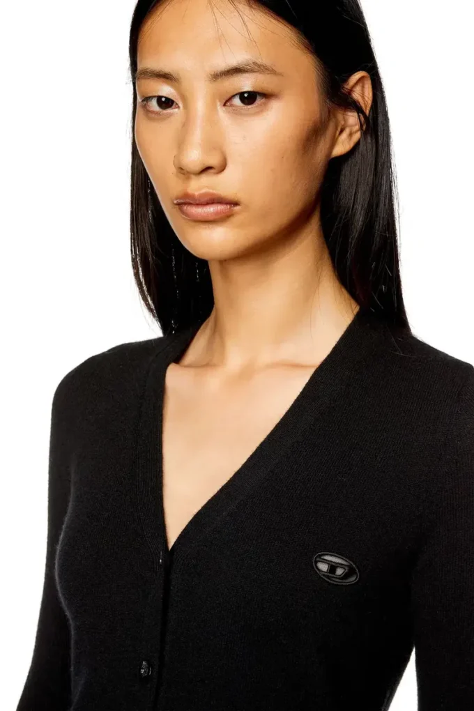 m-arte Cardigan en laine et cachemire