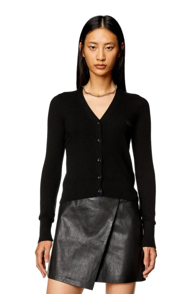 m-arte Cardigan en laine et cachemire