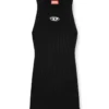 m-caddix Robe sans manches en maille côtelée
