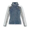 m-estrella Cardigan zippé à bandes sportives