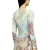 m-fiorina Cardigan court à imprimé médiéval