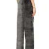 m-honorine Pantalon de survêtement en laine tricotée à imprimé inversé m-honorine Pantalon de survêtement en laine tricotée à imprimé inversé