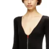 m-melti-ls Robe midi côtelée avec poches cargo