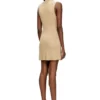 m-oloni-short Mini-robe en laine avec empiècement