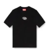m-valari-ss Pull à manches courtes avec logo Oval D métallique