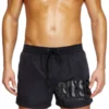 mario-34-d-core Short de bain avec logo imprimé