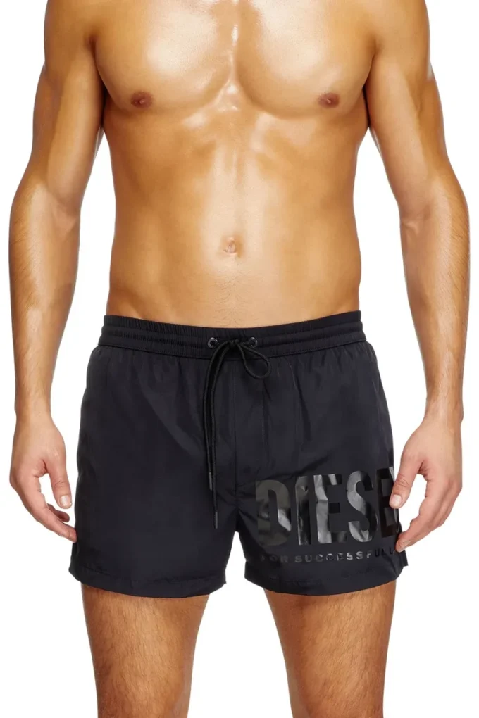 mario-34-d-core Short de bain avec logo imprimé