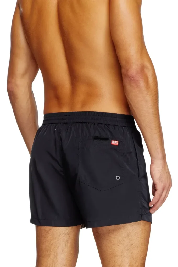 mario-34-d-core Short de bain avec logo imprimé