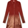 Mini-robe polo d-pol avec boutons sur le devant