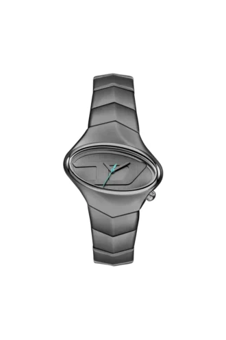 Montre dz2229 D-Rush en acier inoxydable gris métallisé