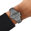 Montre dz2229 D-Rush en acier inoxydable gris métallisé