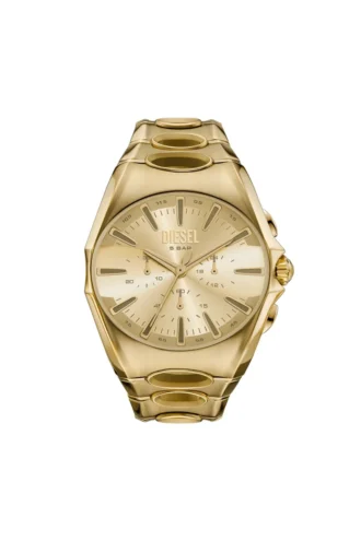 Montre dz4695 Montre D-Curve en acier inoxydable doré