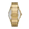 Montre dz4695 Montre D-Curve en acier inoxydable doré