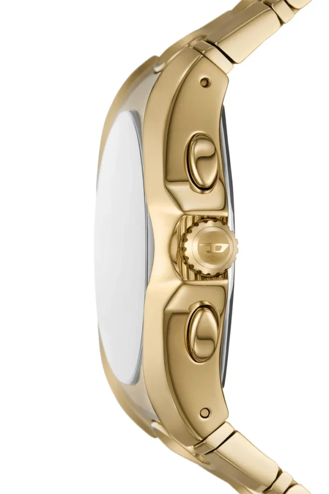 Montre dz4695 Montre D-Curve en acier inoxydable doré