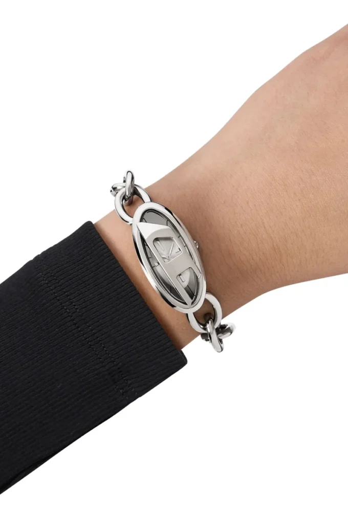 Montre dz5609 Montre D-Era à deux aiguilles en acier inoxydable