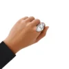 Montre dz5623 Montre à anneau en acier inoxydable D-Era Montre dz5623 Montre à anneau en acier inoxydable D-Era