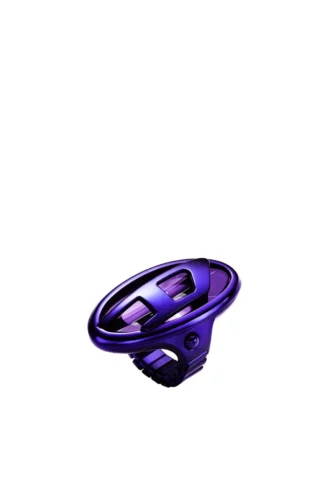 Montre dz5624 Montre bague D-Era en acier inoxydable violet