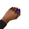 Montre dz5624 Montre bague D-Era en acier inoxydable violet
