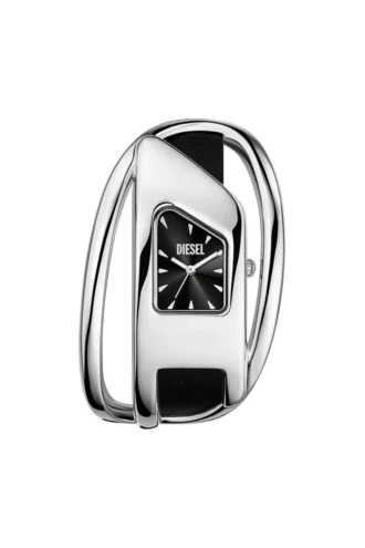 Montre dz5627 Montre Wrap-D en cuir noir