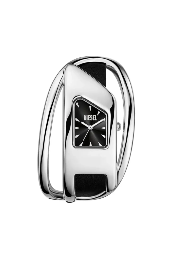 Montre dz5627 Montre Wrap-D en cuir noir