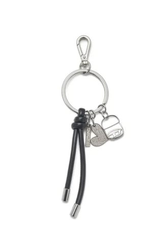 multi iii Porte-clés avec pendentifs en forme de cœur et de sac