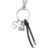 multi iii Porte-clés avec pendentifs en forme de cœur et de sac