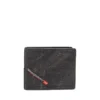 multi-pkts bi fold coin s 3d Portefeuille en denim avec logo