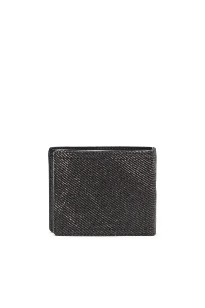 multi-pkts bi fold coin s 3d Portefeuille en denim avec logo