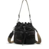 multi-pkts bucket x Sac seau Multi-Pkts-Multipocket en denim délavé