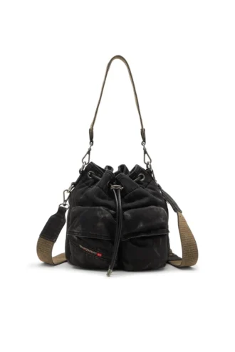 multi-pkts bucket x Sac seau Multi-Pkts-Multipocket en denim délavé