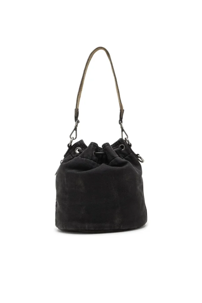 multi-pkts bucket x Sac seau Multi-Pkts-Multipocket en denim délavé