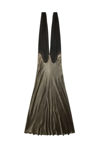 o-dyva Robe à empiècements foulard