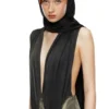 o-dyva Robe à empiècements foulard