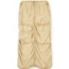 o-racle Jupe midi cargo en viscose-nylon traité