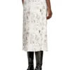 o-rchid-r1 Jupe midi en viscose avec imprimé intégral