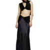 o-syren Jupe longue en satin