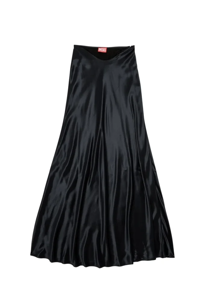 o-syren Jupe longue en satin