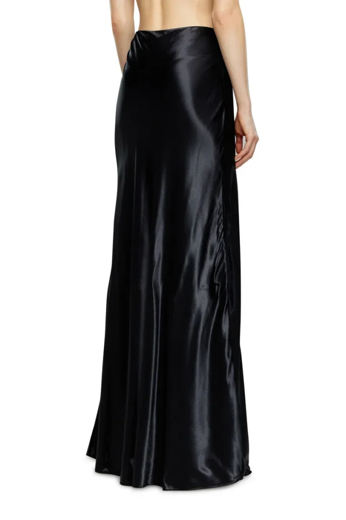 o-syren Jupe longue en satin